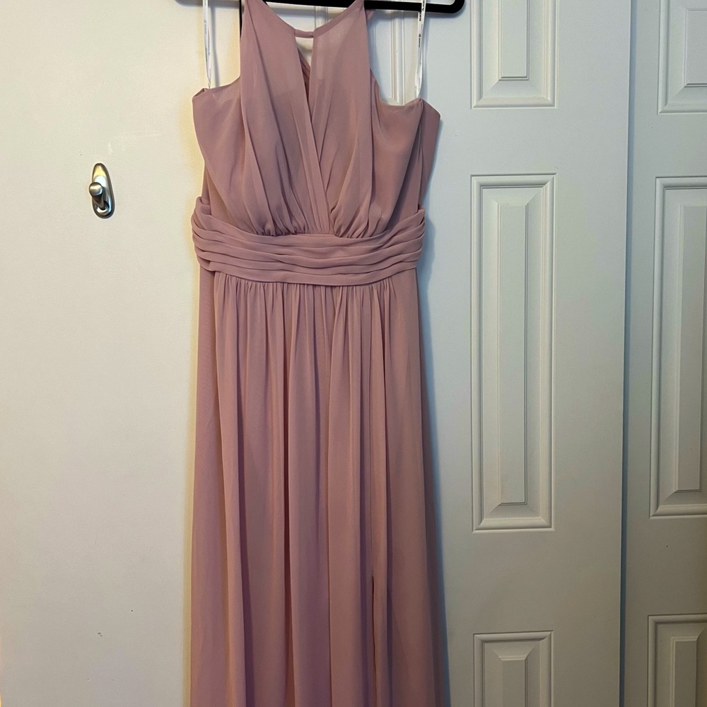 Dainty champagne dress